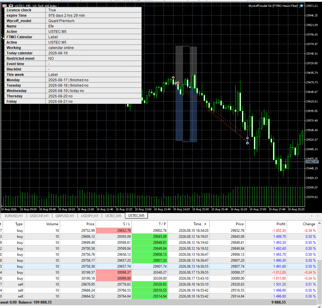 MetaTrader 5 automated execution workflow